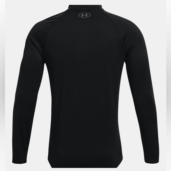 Under Armour Men's Tech 2.0 1/2 Zip-Up Long Sleeve , Black Medium - Picture 2 of 2